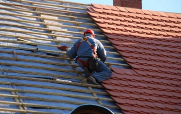 roof tiles Cossall Marsh, Nottinghamshire
